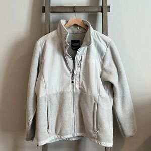 The North Face Light Gray Fleece Jacket